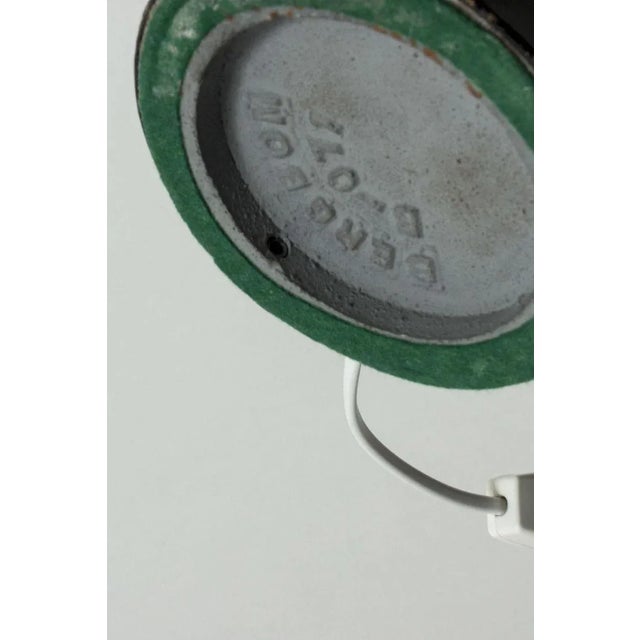 Leather Base Table Lamp from Bergboms For Sale - Image 3 of 4