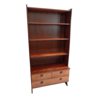 Mid-Century Modern Open Bookcase, 1950s For Sale