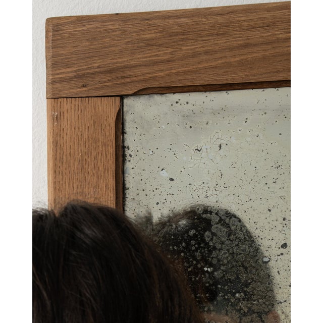 Amber 19th Century France Amber Wood Mirror For Sale - Image 8 of 8