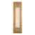 Covet 16" Bracketed Bath Light in Antique-Burnished Brass with Alabaster Designer: Kelly Wearstler Finish: Antique...