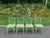 1970s Vintage Meadowcraft Green Patio Dining Set in Green For Sale - Image 5 of 16