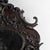Early 20th Century Carved Oval Dark Oak Mirror From Portugal For Sale - Image 6 of 10