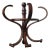 Vintage Thonet Style Wall Coat Rack For Sale