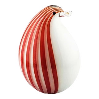 Hand Blown Murano Glass Penguin For Sale
