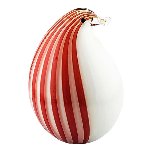 Hand Blown Murano Glass Penguin For Sale