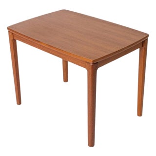 Mid Century Swedish Teak Wood Side Table by Albert Larsson For Sale