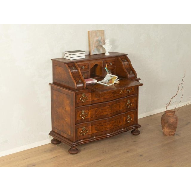 Italian Secretary Commode, circa 1920s fine craftsmanshiphigh-quality materialssolid wood drawers Made in Italy Width: 105...