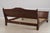 1980s John Widdicomb Russian Empire King Size Walnut Bed For Sale - Image 5 of 14