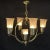Art Deco Ceiling Lamp with Large Glass Tulips, 1930s For Sale - Image 11 of 12