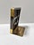 Mid-Century Wood Abacus Bookend With Brass Base For Sale - Image 11 of 12