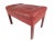 Danish Modern Tufted Leather Ottoman For Sale - Image 9 of 9