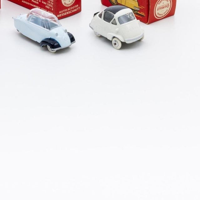 Vintage European Miniature Cars, Set of 4 For Sale - Image 5 of 6