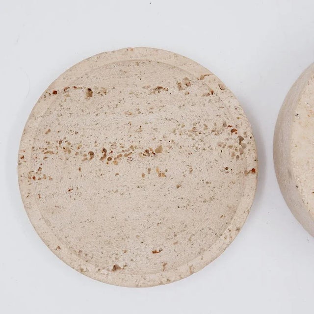 Vintage Travertine Box, Italy, 1970s For Sale - Image 5 of 10