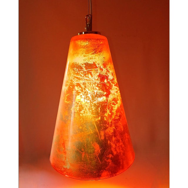 A stunning item of Ambiental Art, created in the late 90's in the exclusivist high end "RUGGIU-Italy" ateliers, rarest...