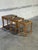 Oak Ceramic Tile-Top Nesting Tables Set of 3 With Spindle Legs Traditional Vintage For Sale - Image 9 of 10