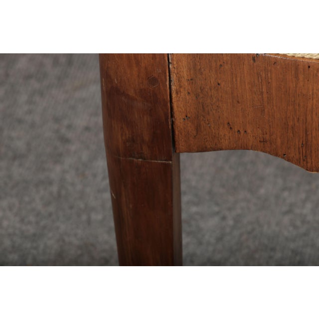 Antique Biedermeier Armchair in Walnut, 19th Century For Sale - Image 18 of 18