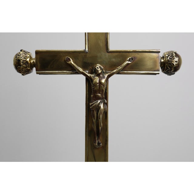 Belgium / 16th Century / Crucifix / wood, marble, metal / Religious An exceptional 16th-century Belgian crucifix,...