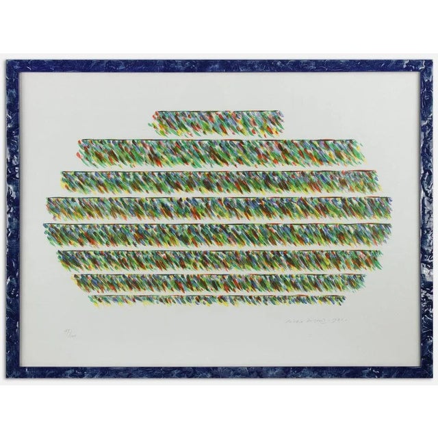 1980s Piero Dorazio, Alisei, Lithograph, 1981 For Sale - Image 5 of 5