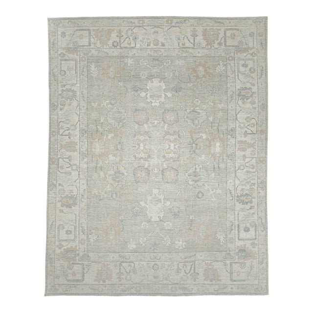 Oushak Rug 11'6" x 14'6" For Sale
