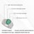 Contemporary Wide Band Octagon 2.74 Ct Green Emerald Statement Signet Ring in Silver Size 6 For Sale - Image 12 of 15