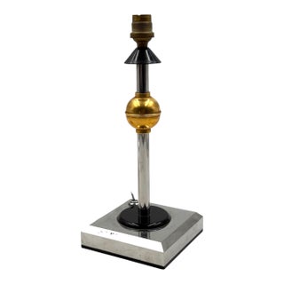 1980s Art Deco Style Bakelite Table Lamp, France For Sale
