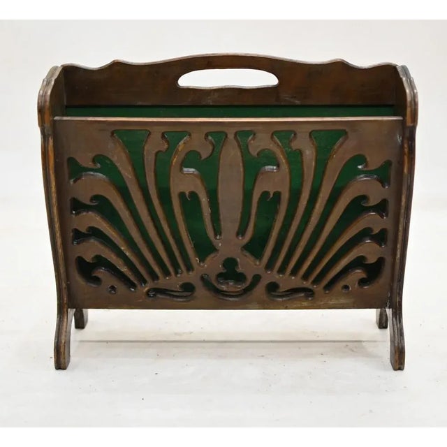 1950s Mid-Century Modern Magazine Rack, 1950s For Sale - Image 5 of 5