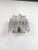 Brass and Murano Glass Wall Lamp by Venini by Novaresi For Sale - Image 3 of 6