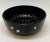 Vintage 1950s Black Glass Hand Painted Trinket Dish For Sale - Image 10 of 10