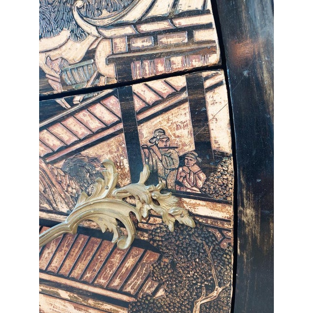 Antique French Chinoiserie Commode, 19th Century For Sale - Image 6 of 18