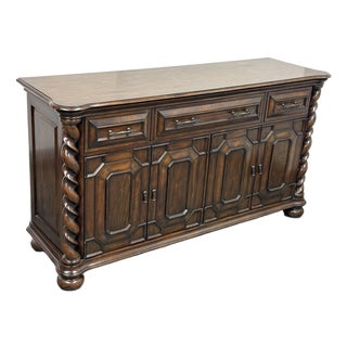 The Sansegal Collection 17th Century Style Oak Buffet For Sale