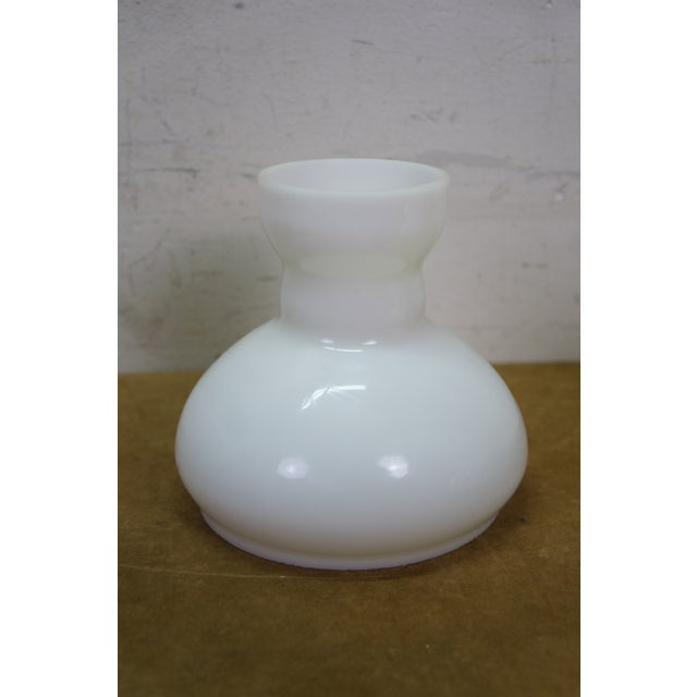 Vintage Brass 3 Light Apothecary Pharmacy Student Hurricane Lamp 28" For Sale - Image 12 of 14