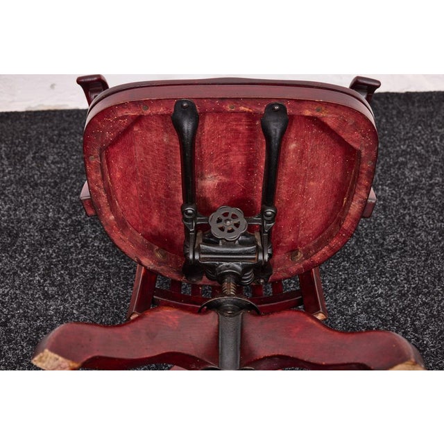 Vintage Capua Chair in Beech and Mahogany by Adolf Loos for Thonet, 1920s For Sale - Image 10 of 18