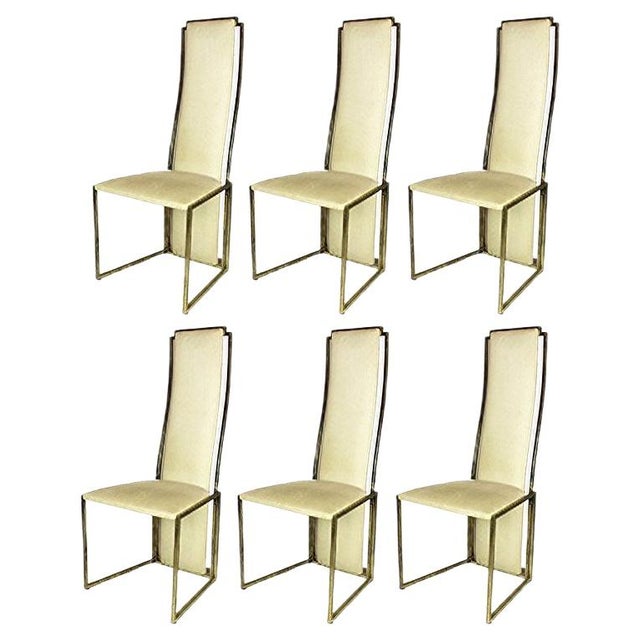 Dining Chairs from Maison Jansen, 1970s, Set of 6 For Sale - Image 10 of 10