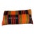 African Kente Cloth Throw Lumbar Pillow 18" W For Sale