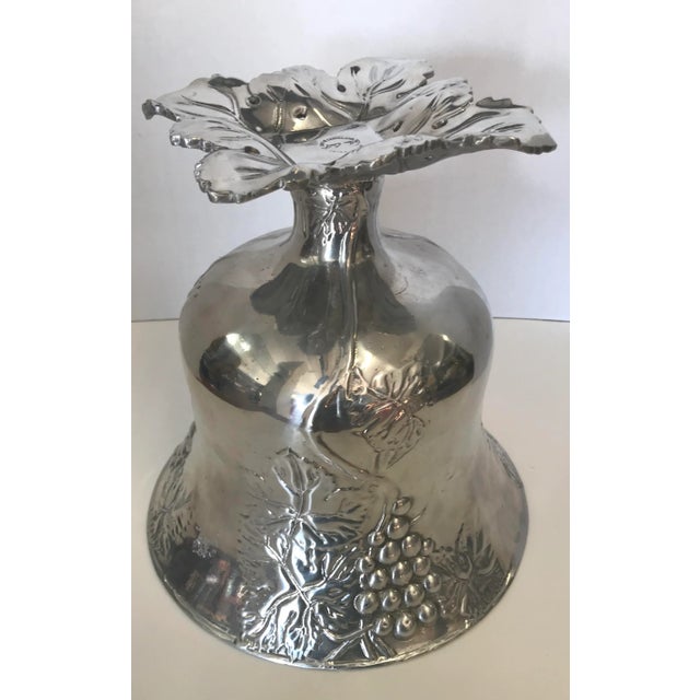 Vintage Embossed Arthur Court Wine Holder For Sale In West Palm - Image 6 of 7