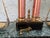 Franklin Mint 150th Anniversary Gold Rush Brass Balance Scale With Marble Base & Weights For Sale - Image 12 of 12