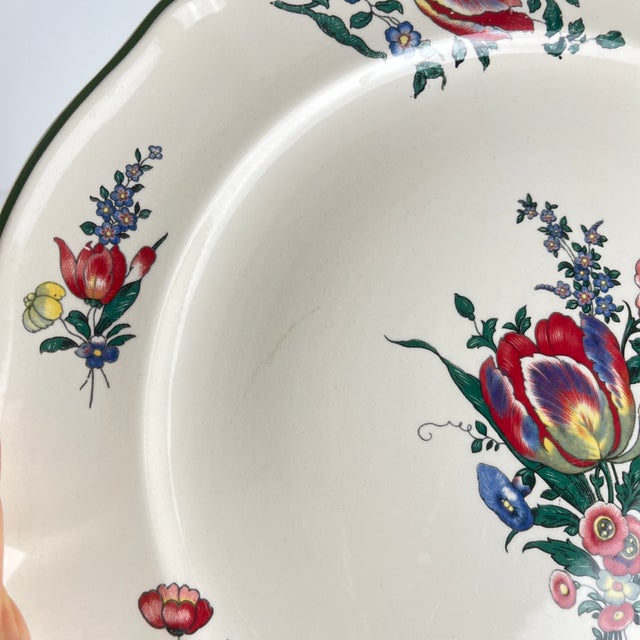1930s Vintage Round Platter from Villeroy & Boch, 1930s For Sale - Image 5 of 7