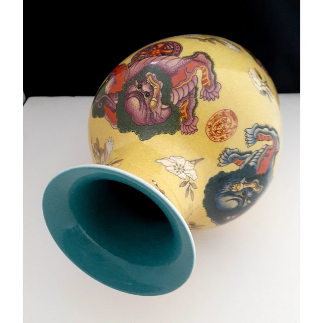 Chinese Porcelain Da Ya Zhai Qilin Fengweizun For Sale In Portland, OR - Image 6 of 11