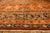 Red 1890s Traditional Red Bold Tribal Geometric Antique Persian Sultanabad Wool Rug For Sale - Image 8 of 10