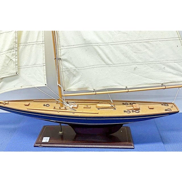 1960s Large Sailboat Model For Sale In West Palm - Image 6 of 7