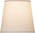 Traditional Chapman & Myers by Visual Comfort Signature 3" x 4" x 4" Linen Candle Clip Shade For Sale - Image 3 of 3