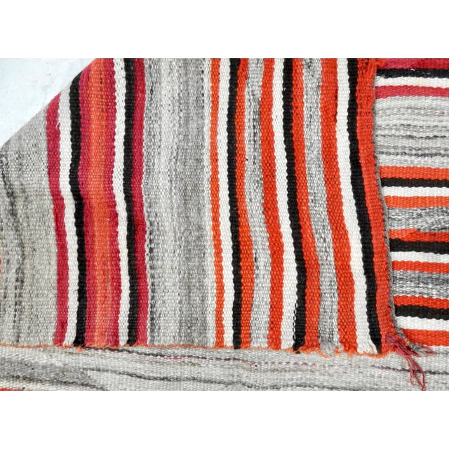 Handwoven Navajo Transitional Area Rug, Circa 1890s For Sale - Image 9 of 11