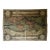 Belgian Jacquard-Woven Tapestry Featuring Abraham Ortelius' "Typvs Orbis Terrarvm" World Map For Sale