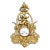 Antique 19th Century Japy Freres Fine Gilt Bronze Figural French Mantle Clock For Sale