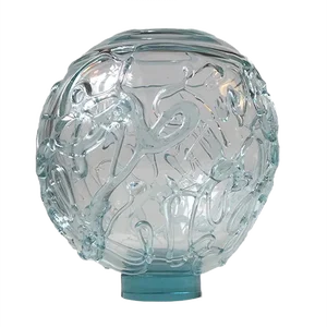Spherical Art Glass Vase by Michael Bang for Holmegaard & Royal Copenhagen, 1995