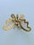 Napier 1960s Napier Gold Butterfly Brooch For Sale - Image 4 of 12