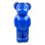 Postmodern Blue Bear Lamp, Heinz Klein for Elmar Flötotto Germany 1990s For Sale