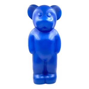 Postmodern Blue Bear Lamp, Heinz Klein for Elmar Flötotto Germany 1990s