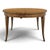 Wood Oval Directoire-Style Cherry Wood Table with Extension For Sale - Image 7 of 7