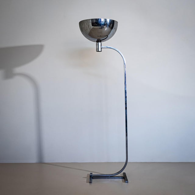 Chrome 1969 Franco Albini, Franca Helg and Antonio Piva for Sirrah Floor Lamp For Sale - Image 8 of 8